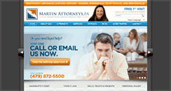 Desktop Screenshot of martinattorneys.com