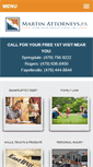 Mobile Screenshot of martinattorneys.com